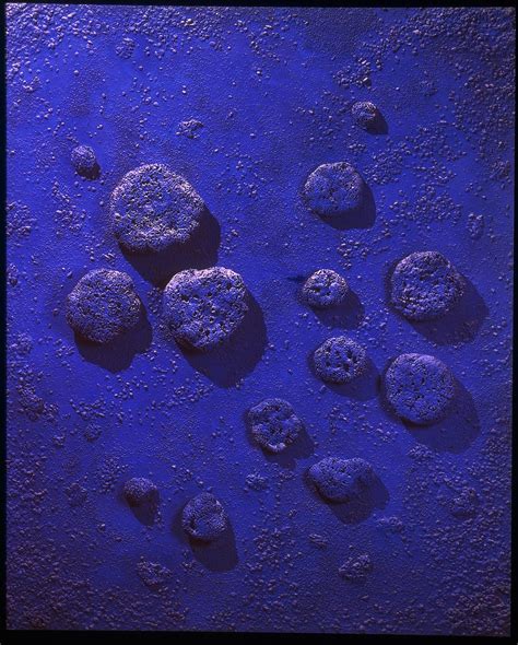 yves klein blue painting.